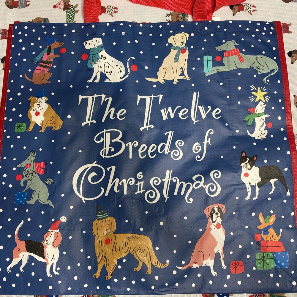 NWT DACHSHUND SHOPPING BAG